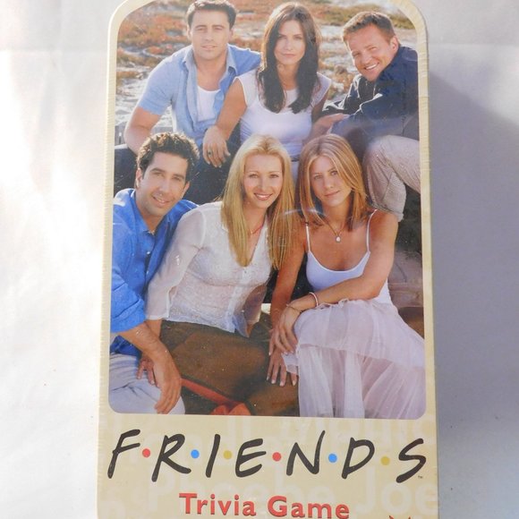 Friends T.V. Show Trivia Quiz Cards in Collector's Tin NEW - Picture 1 of 6